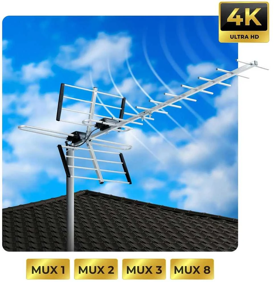 Global Berdsen BD-951 kryptinė lauko televizijos antena ultra HD 4K