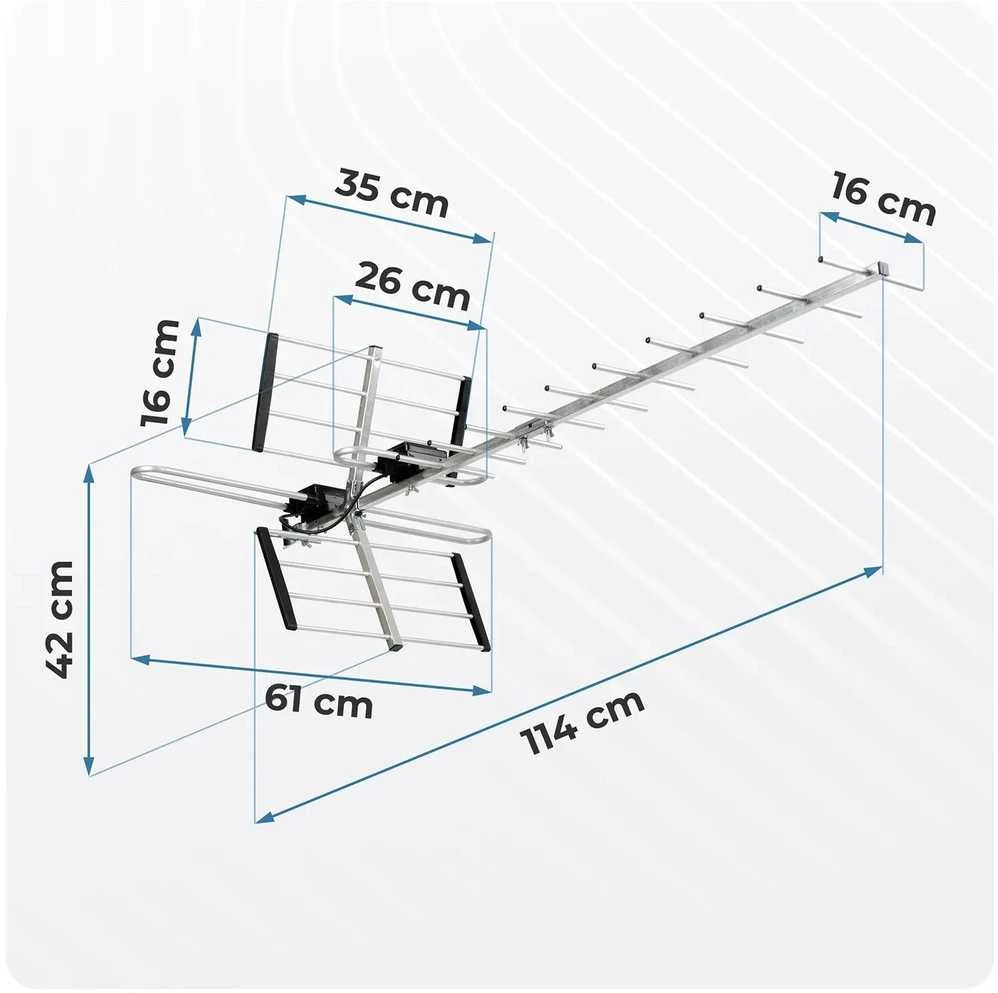 Global Berdsen BD-951 kryptinė lauko televizijos antena ultra HD 4K