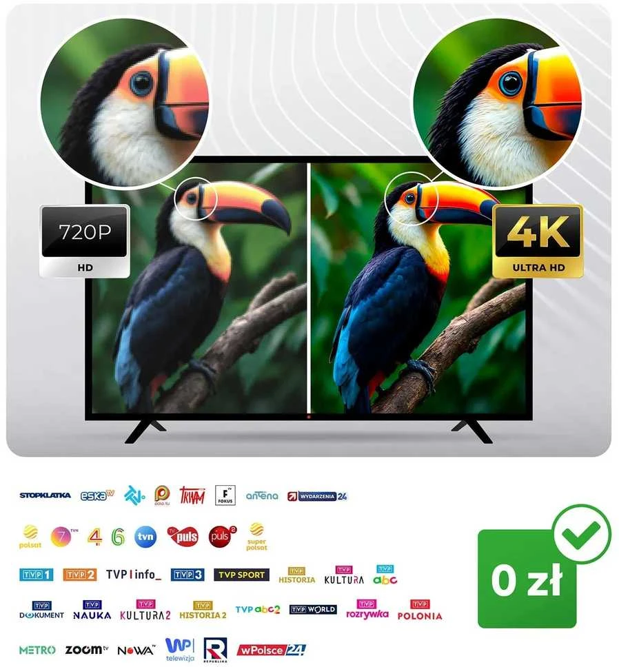 Global Berdsen BD-951 kryptinė lauko televizijos antena ultra HD 4K