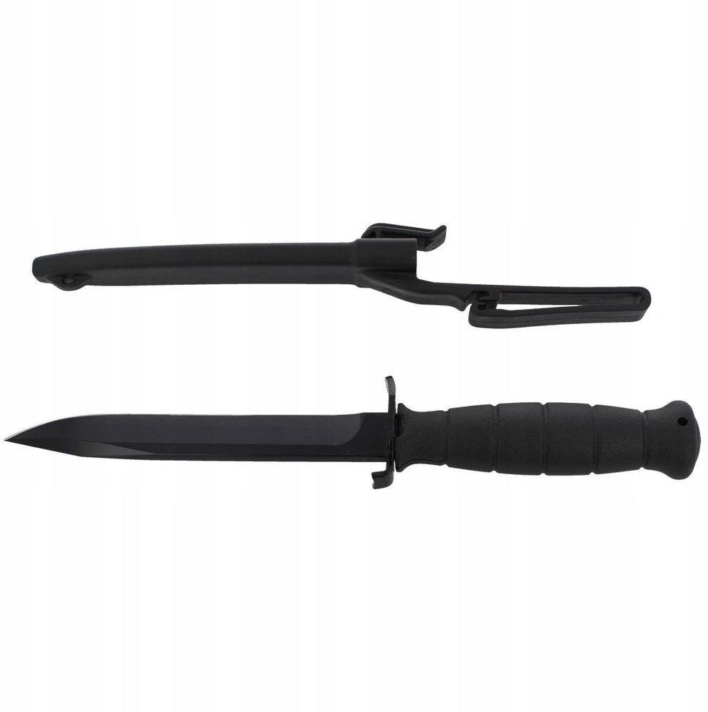 HERBERTZ Glock FM78 Field Knife Juodas taktinis karinis peilis