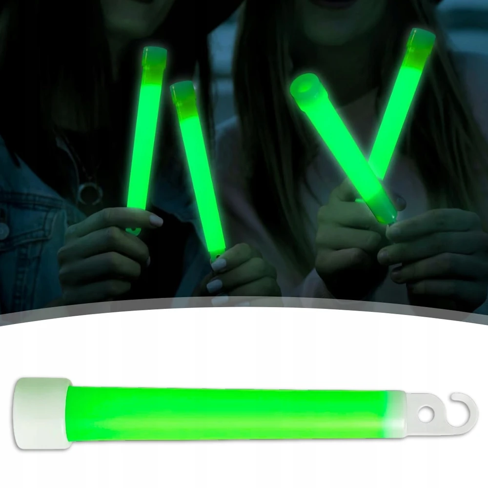 Memflow GLOW STICK APŠVIETIMO ŽALIA CHEMINĖ LIETUVA KEMPINGŲ PAlapinei