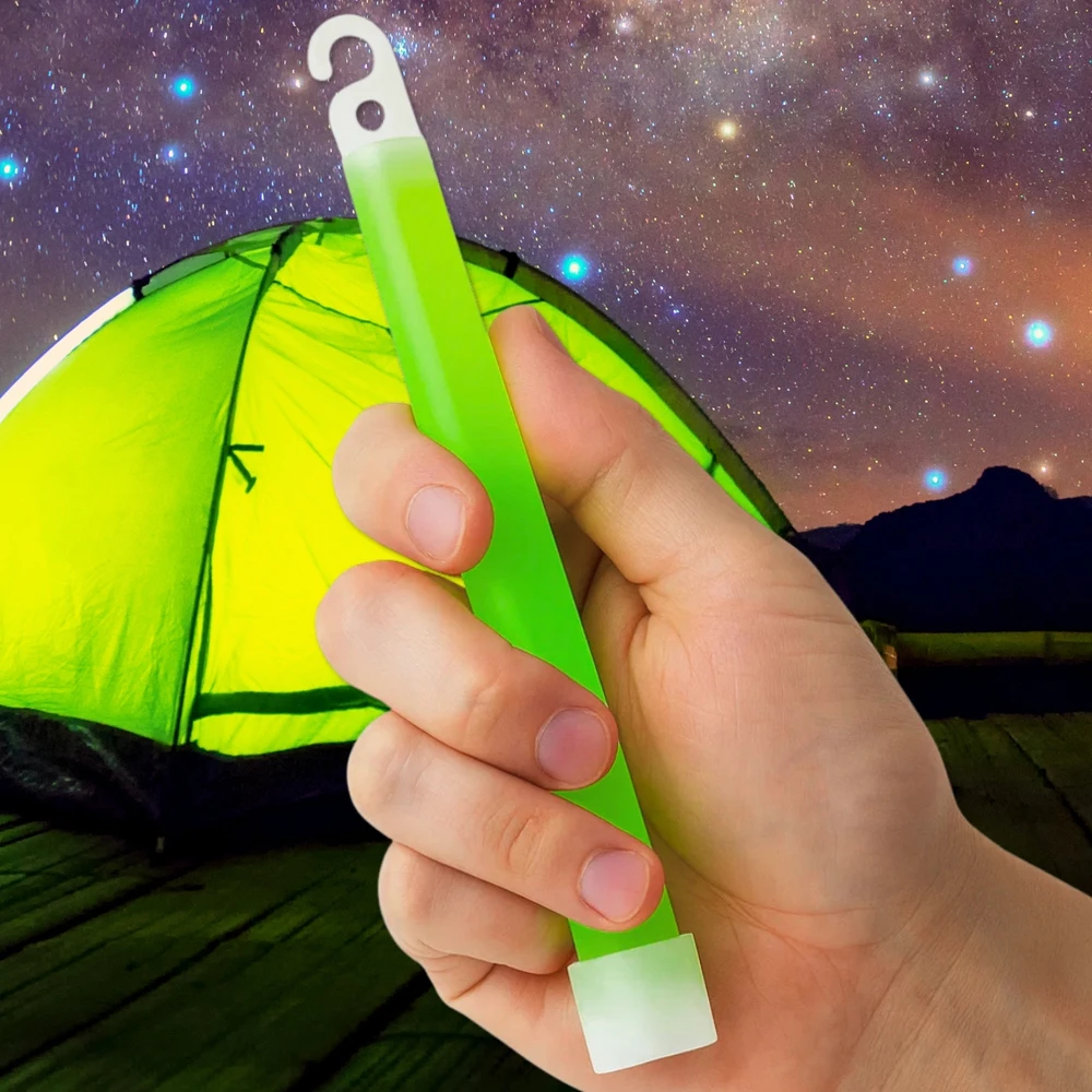 Memflow GLOW STICK APŠVIETIMO ŽALIA CHEMINĖ LIETUVA KEMPINGŲ PAlapinei