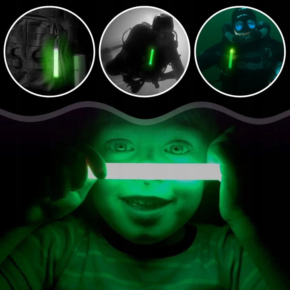 Memflow GLOW STICK APŠVIETIMO ŽALIA CHEMINĖ LIETUVA KEMPINGŲ PAlapinei