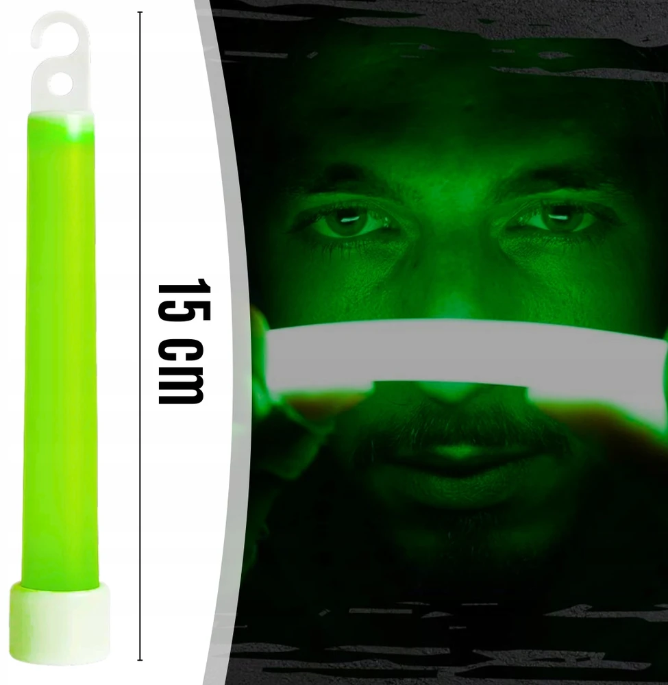 Memflow GLOW STICK APŠVIETIMO ŽALIA CHEMINĖ LIETUVA KEMPINGŲ PAlapinei