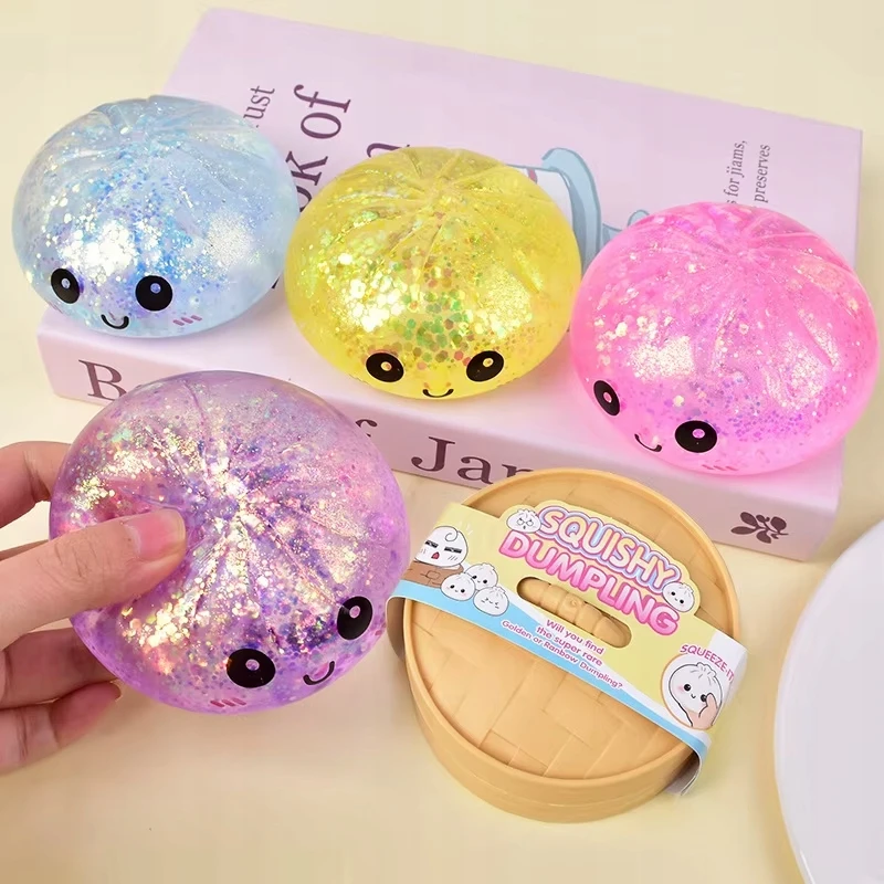 Gniotek Anti-stress Dumpling BAO Dumpling Squishy in a box XXL DUMPLING