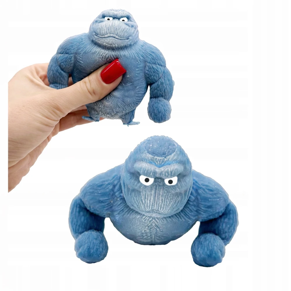 GNIOTEK GORILLA ANTISTRESS MONKEY TEMPAMA JUTIMAS DIDELIS MINKŠTAS GIGANTAS