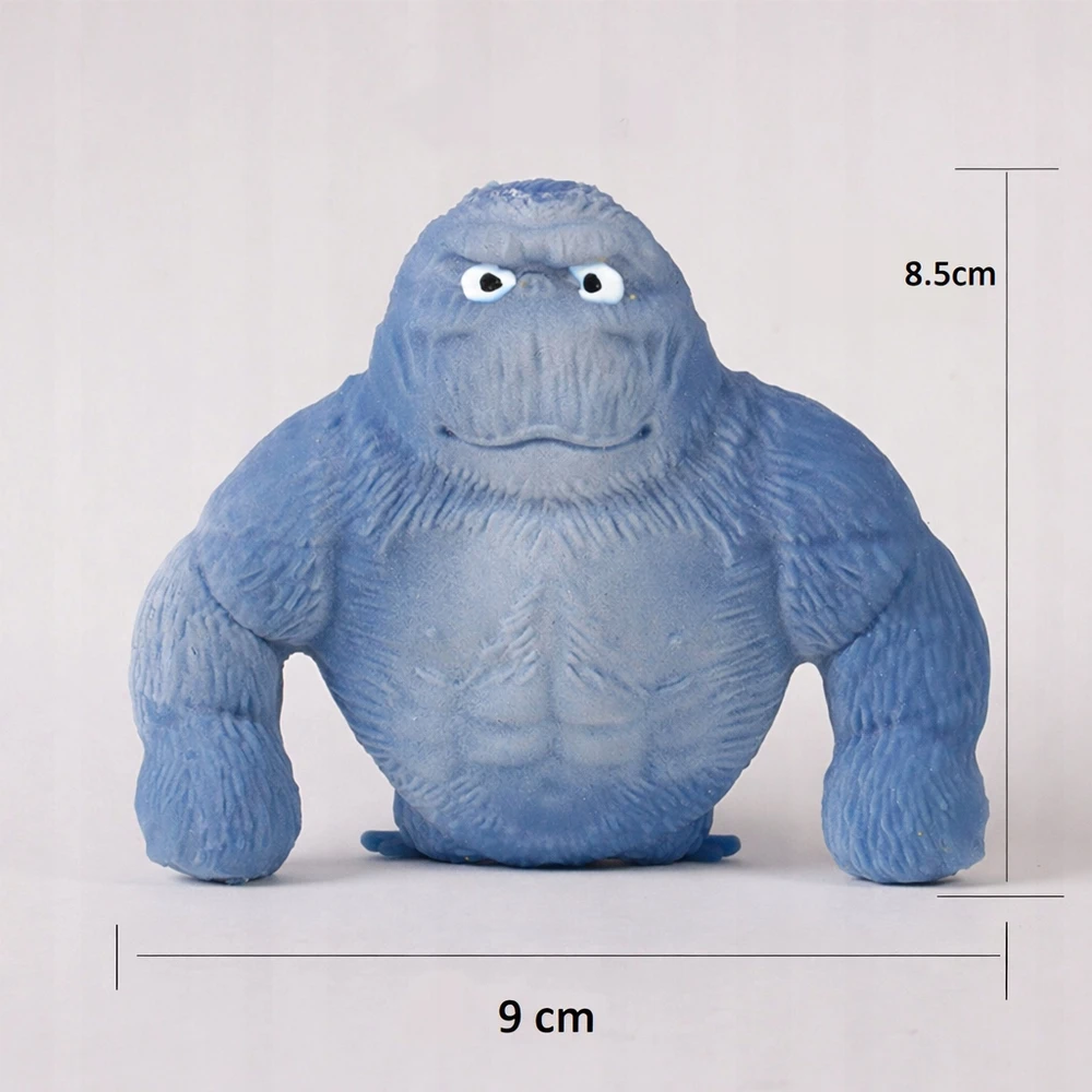 GNIOTEK GORILLA ANTISTRESS MONKEY TEMPAMA JUTIMAS DIDELIS MINKŠTAS GIGANTAS