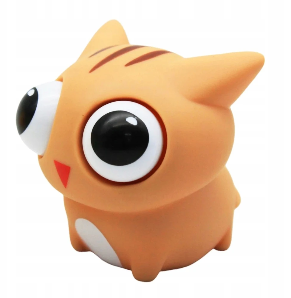GNIOTEK GYVŪNAS 9cm SU AKIS ANTISTRESAS SQUISHY FIDGET MOCHI