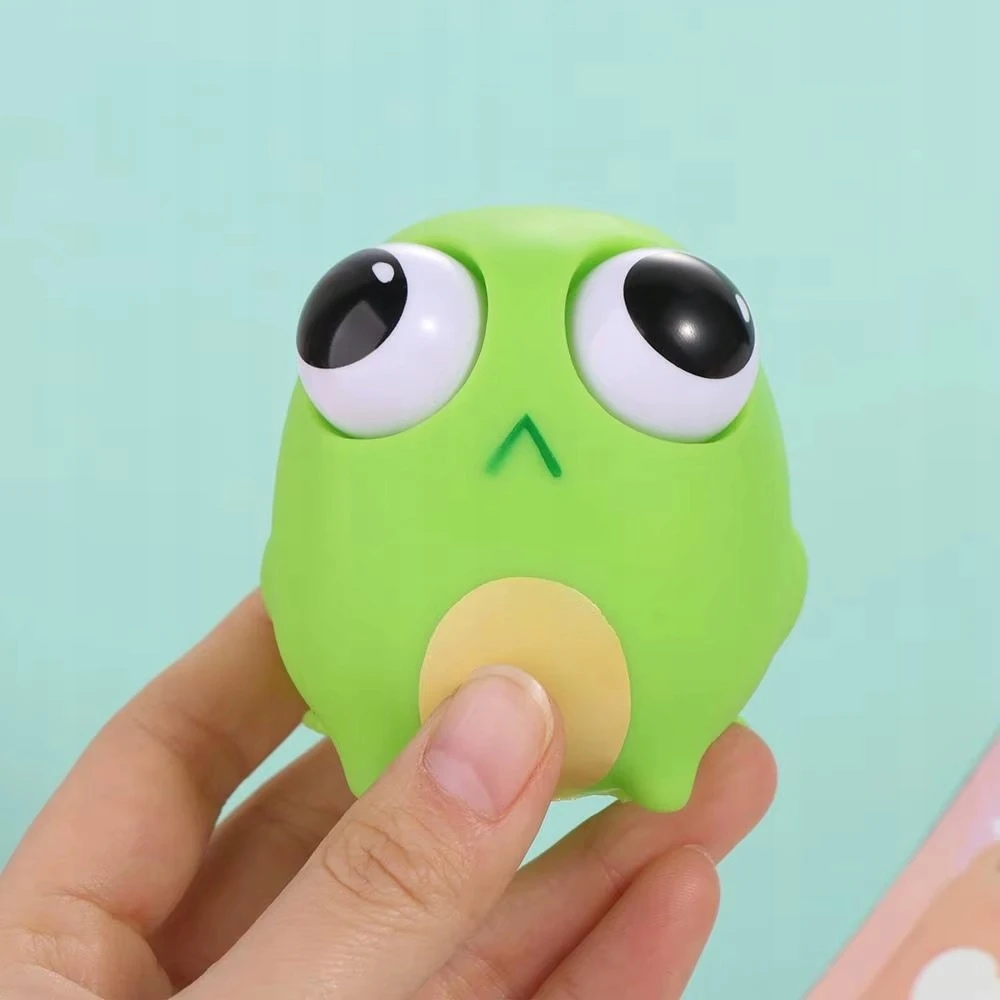 GNIOTEK GYVŪNAS 9cm SU AKIS ANTISTRESAS SQUISHY FIDGET MOCHI