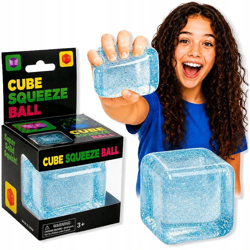 GNIOTEK ledo kubeliai Nice Cube NEE DOH VAIKAMS ANTISTRESINIAI Blizgučiai