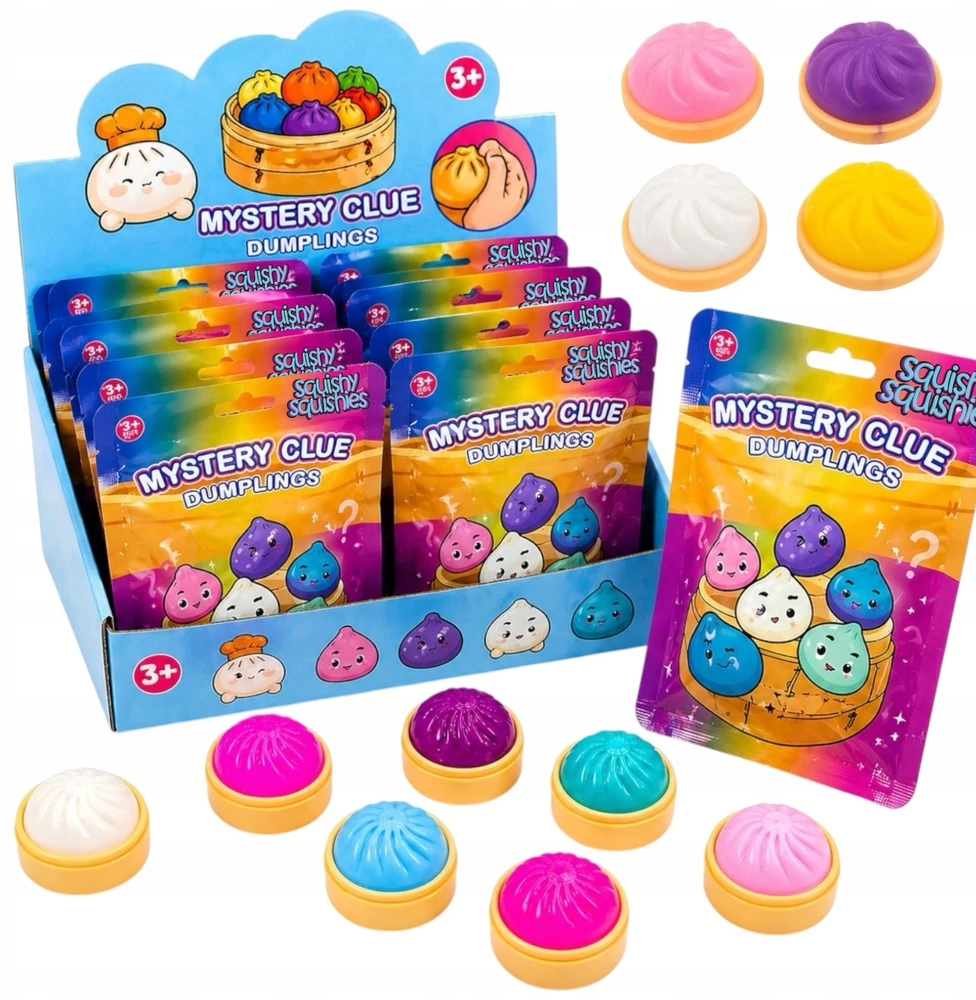 GNIOTEK MOCHI Mystery Mini DUMPLINGS koldūnai nuo streso 4 vnt.