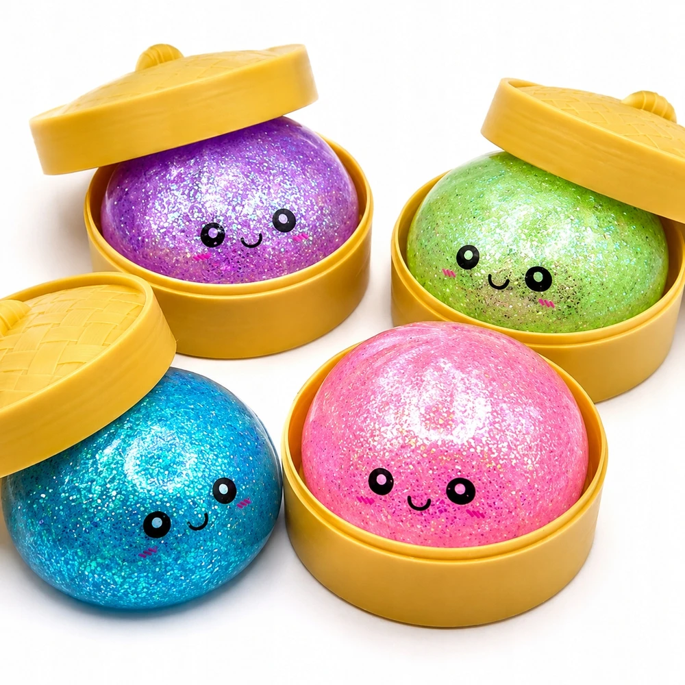 GNIOTEK PIERÓG KOMPLULINIS TIKTOK GLITTER MYSTERY BALLS DIDELI 10C
