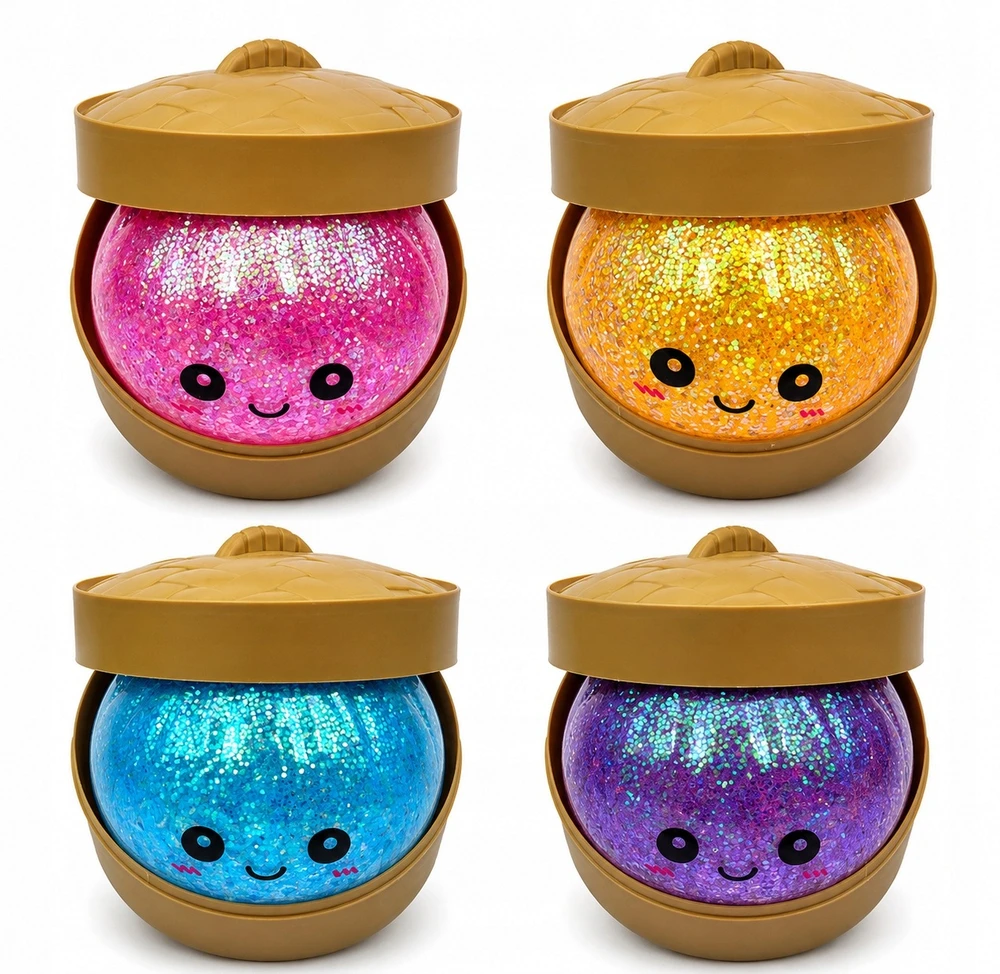 GNIOTEK PIERÓG KOMPLULINIS TIKTOK GLITTER MYSTERY BALLS DIDELI 10C