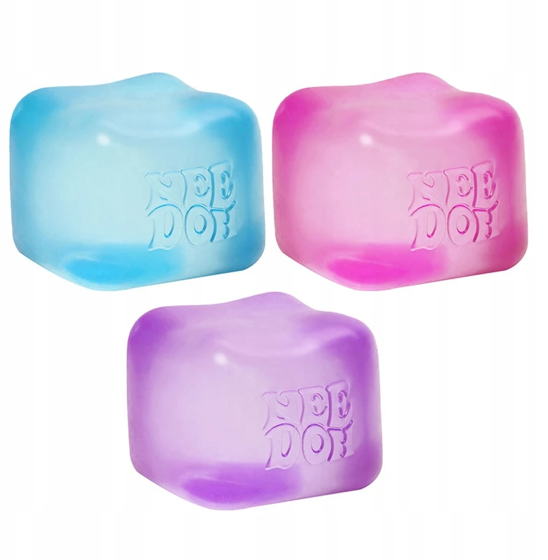 GNIOTEK SQUISHY ICE CUBE ICE CUBE ANTESTRESAS JUTIMINIS ŽAISLAS