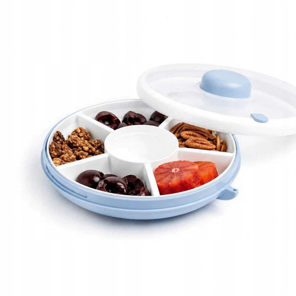 GOBE SNACK SPINNER indas na przekąski, Macaron Mėlyna
