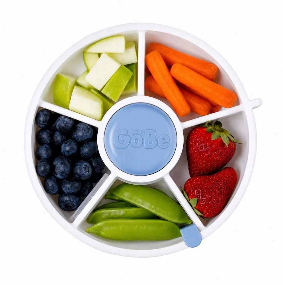 GOBE SNACK SPINNER indas na przekąski, Macaron Mėlyna