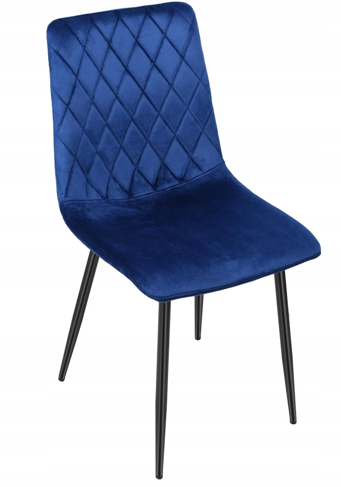 Gockowiak DEXTER VELVET MINŠTA KĖDĖ, NAVY MĖLYNA VALKOJOJE SVETAINEI, MODERNA