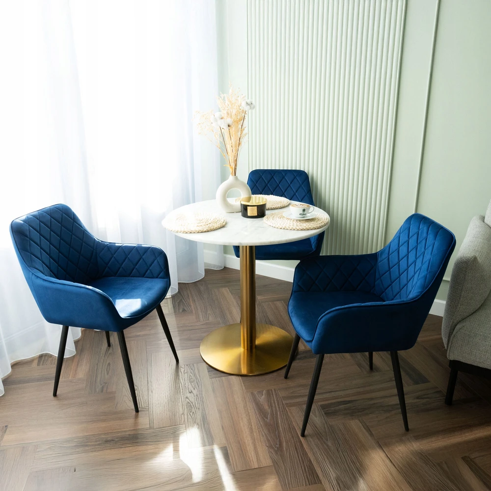 Gockowiak HAVANA VELVET NAVY VELVET KĖDĖ SVETAINEI, MODERNA