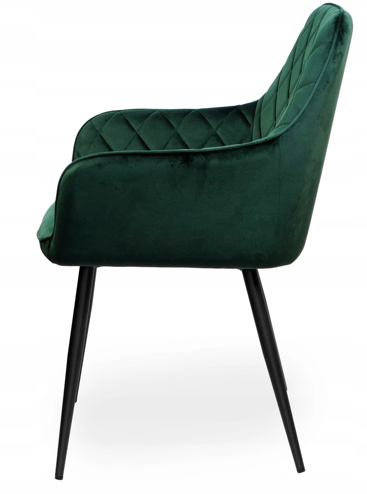 Gockowiak HAVANA VELVET TAMSIAI ŽALIA KĖDĖ MODERNIAM VALGOMUI