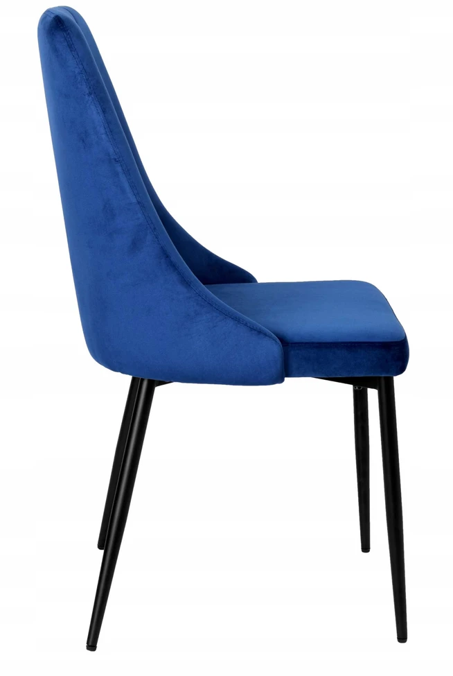Gockowiak LINCOLN VELVET KĖDĖ, MINŠTA, NAVY Mėlynas VELVET VALGOMOJE SVETAINEI