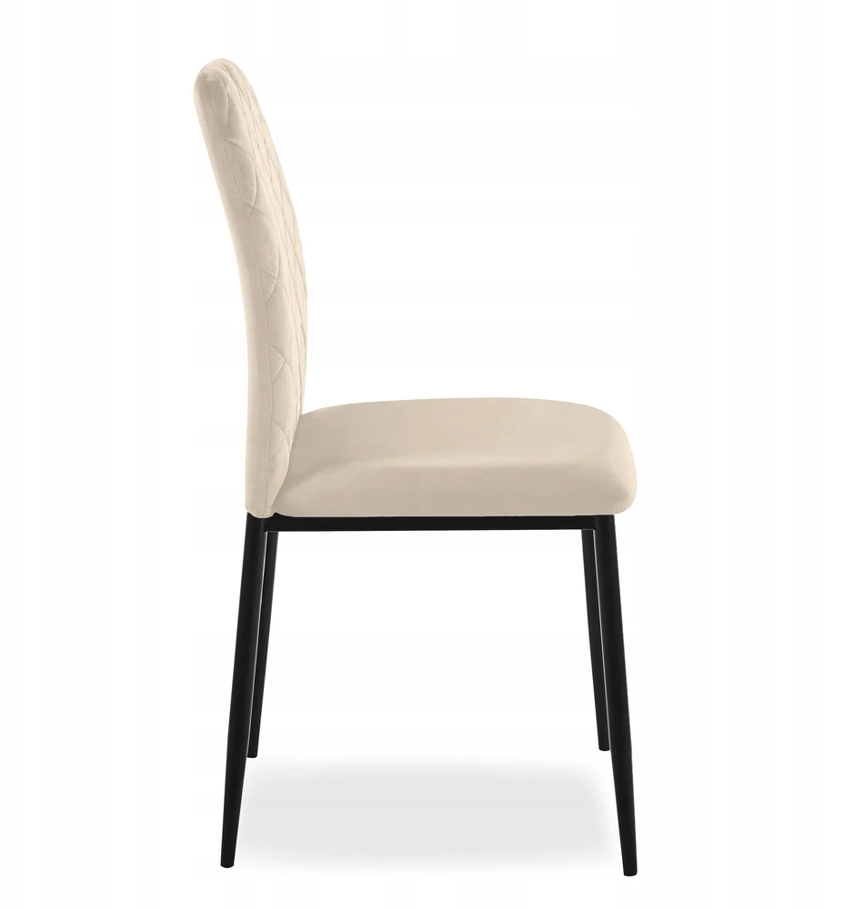Gockowiak MAVERIK VELVET, BEIGE, MINŠTA AKSOMINĖ KĖDĖ SVETAINEI, VALGOMAI, NAMUI