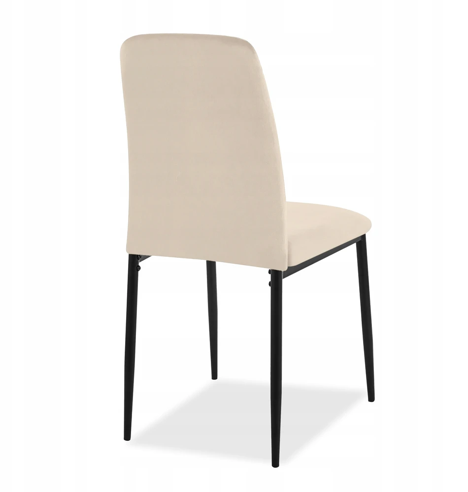 Gockowiak MAVERIK VELVET, BEIGE, MINŠTA AKSOMINĖ KĖDĖ SVETAINEI, VALGOMAI, NAMUI