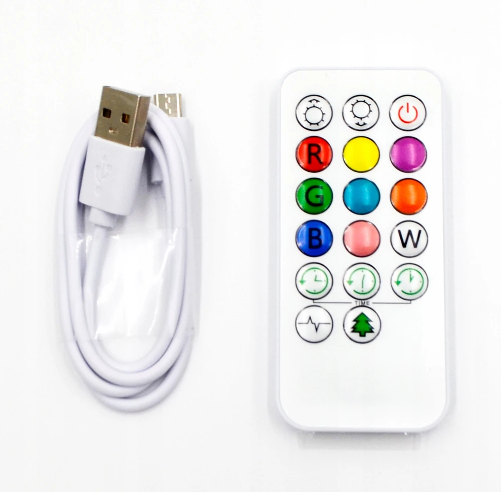 Gockowiak NAKTINIS LEMPAS LOKIS VAIKAMS, SPALVOTAS SILIKONIS RGB M