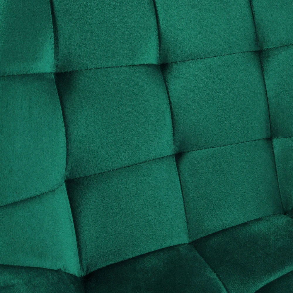 Gockowiak NORMAN VELVET KĖDĖ, TAMSIAI ŽALIA, ELEGANTI VALGOMOJE SVETAINEI