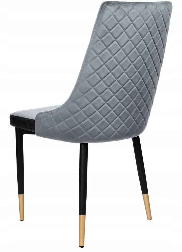 Gockowiak VERMONT VELVET GRAPHITE MINŠTA VELVETINĖ KĖDĖ VALGOMOJE SVETAINEI