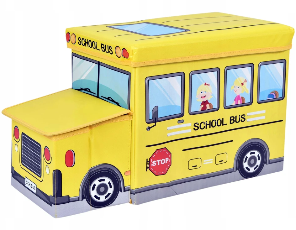 Gockowiak Poland Žaislų dėžė Autobusas geltonas