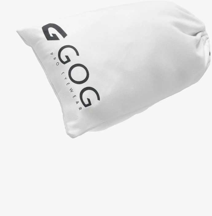 GOG E455-2P poliarizuoti sportiniai akiniai nuo saulės, UV400, mėlyni veidrodiniai lęšiai