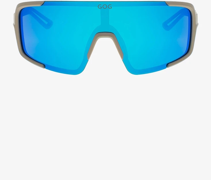 Gog Magni Sportiniai Saulės Akiniai E524-2 Khaki, Veidrodiniai Lęšiai, Uv400, 3 Kat.