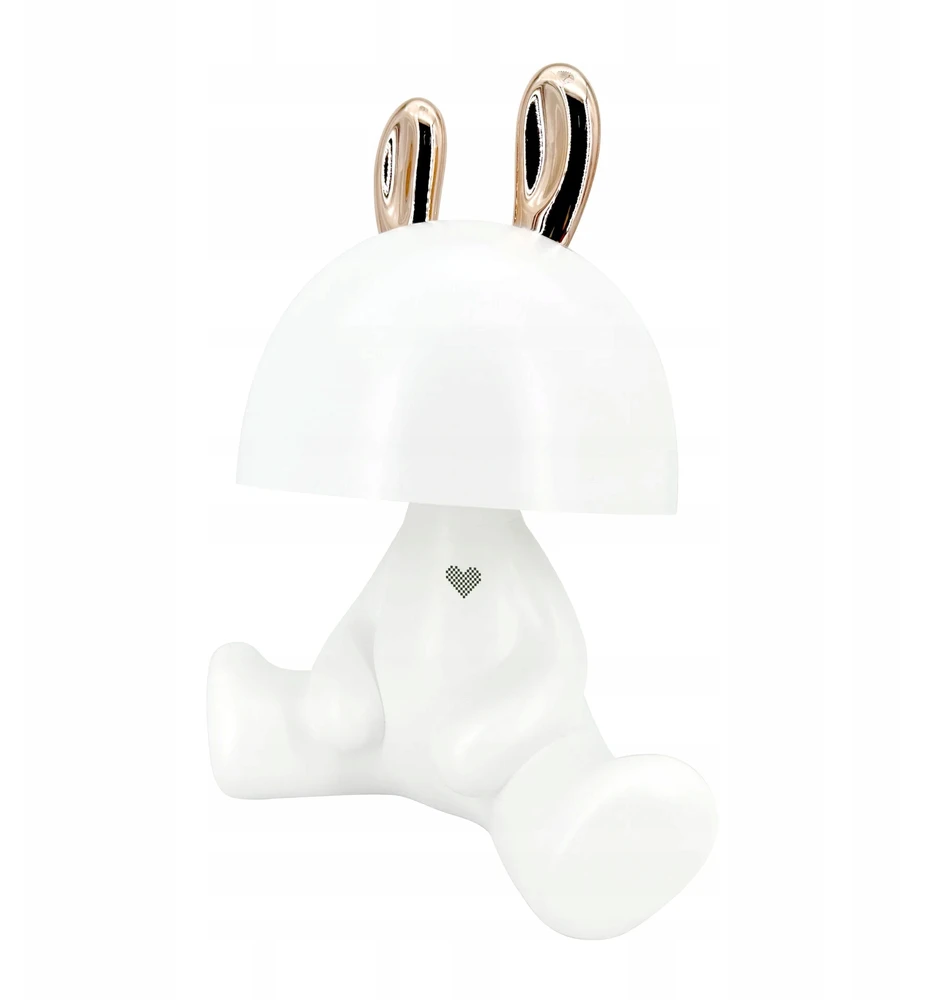 Goldlux FANCY LED lampka nocna 4000K akumulator + przewód USB-C balta
