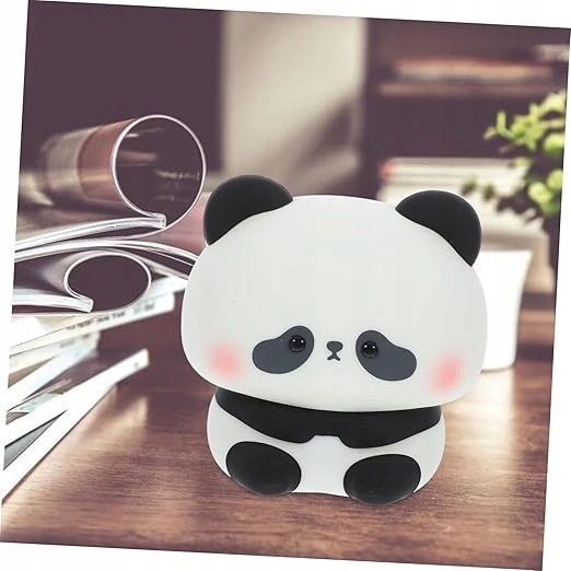 Goldlux Lampka dekoracyjna nocna LED PANDA mini 3000K akumulator + przewód USB-C