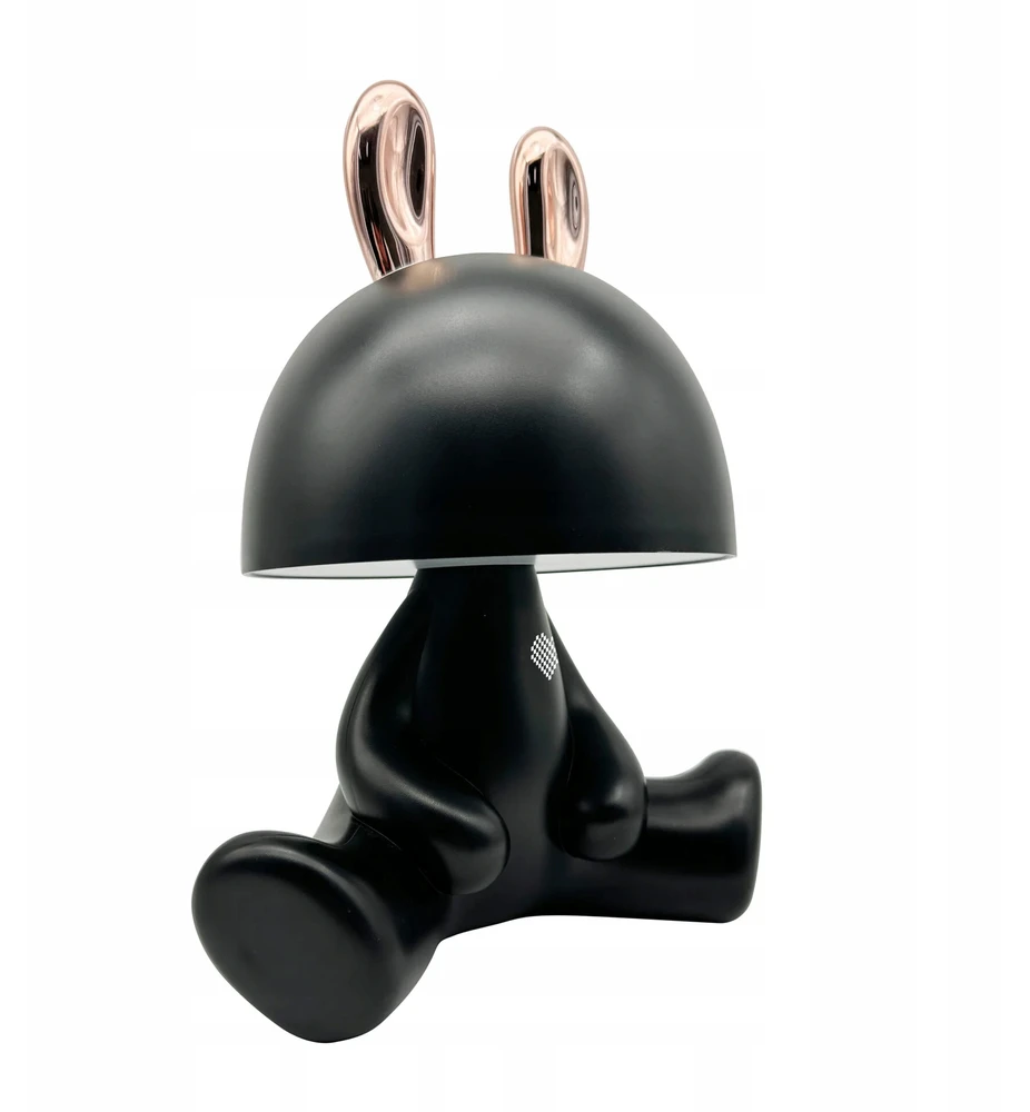 Goldlux Sanico FANCY LED lampka nocna 4000K akumulator przewód USB-C juoda 326218