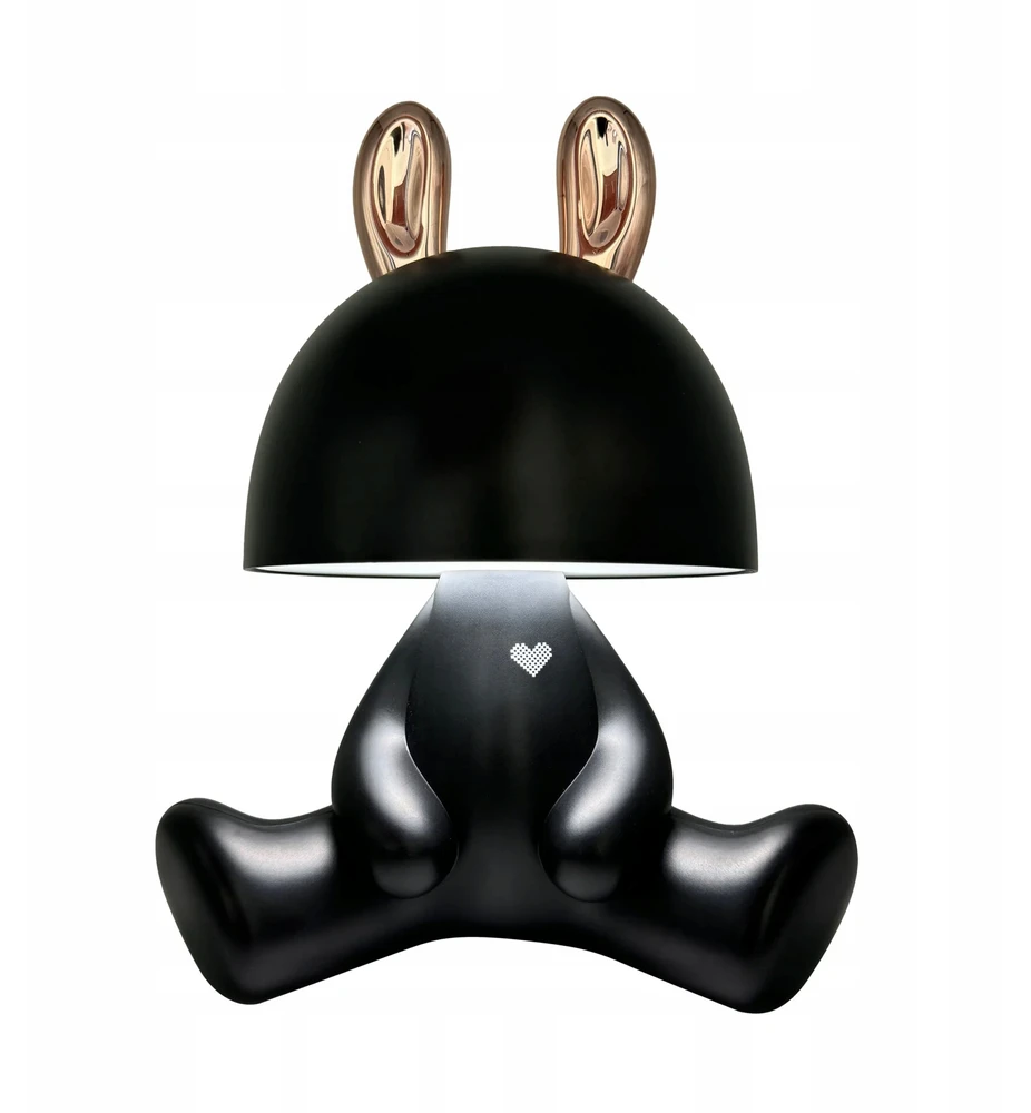 Goldlux Sanico FANCY LED lampka nocna 4000K akumulator przewód USB-C juoda 326218