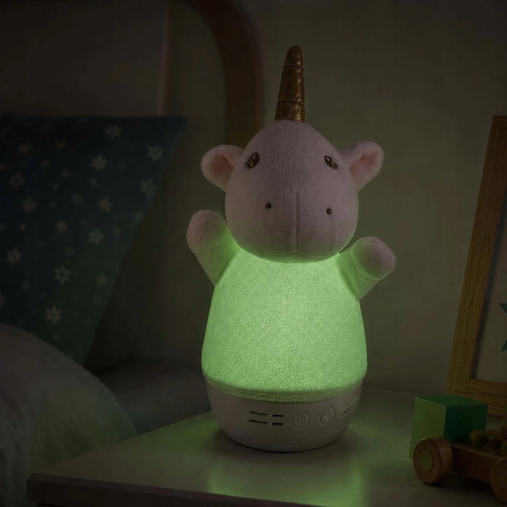 Goldlux Sanico lampka nocna JEDNOROŻEC kołysanka RGB su pozytywką na baterie 326737