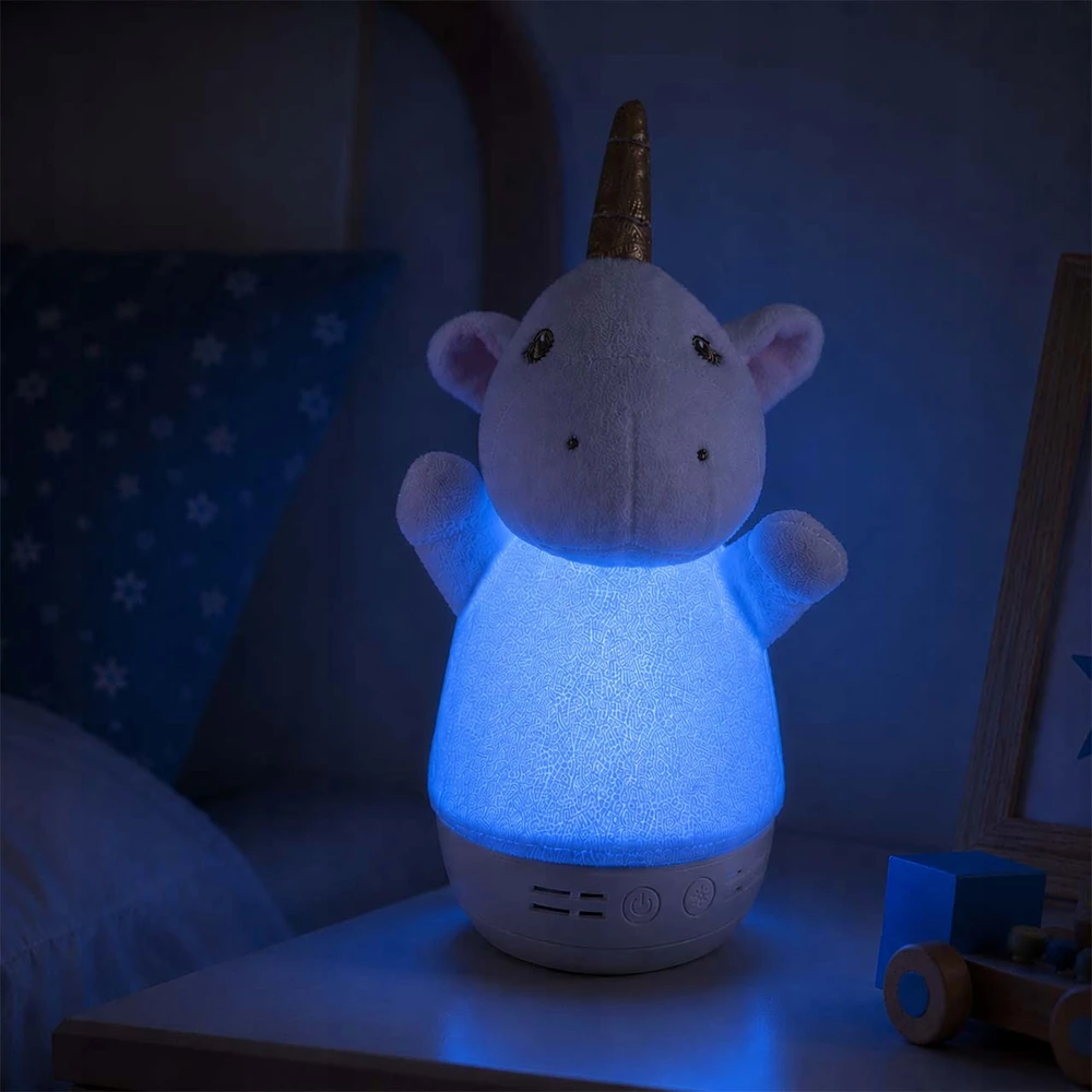 Goldlux Sanico lampka nocna JEDNOROŻEC kołysanka RGB su pozytywką na baterie 326737