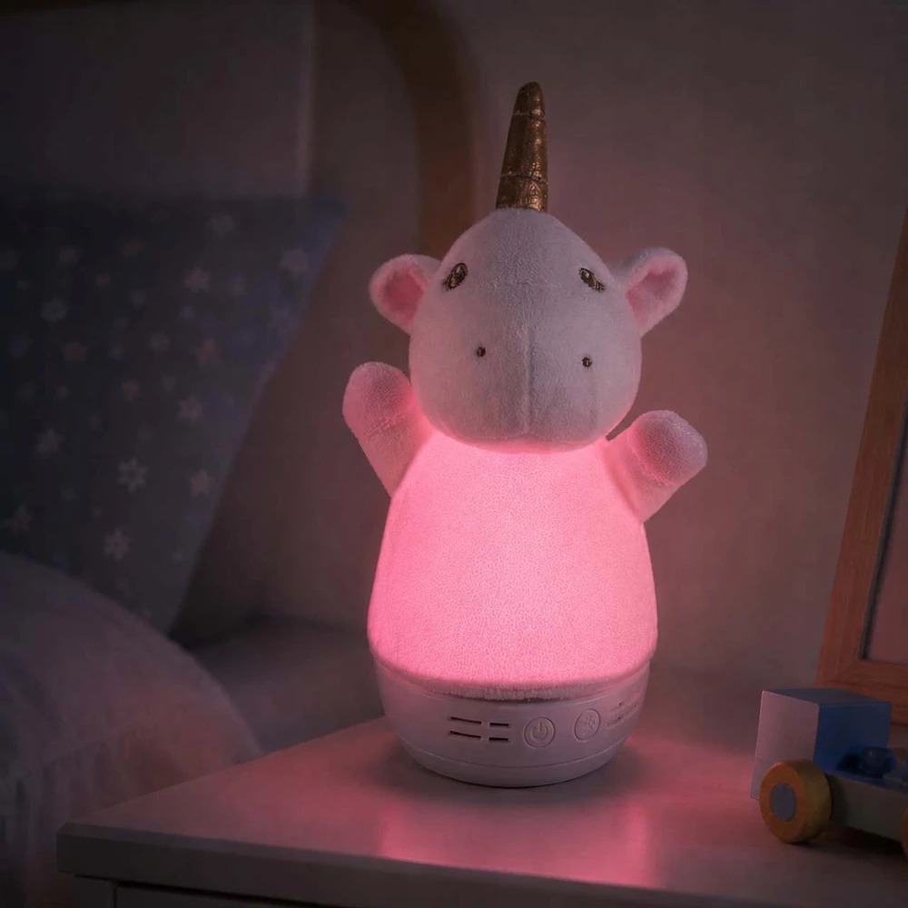 Goldlux Sanico lampka nocna JEDNOROŻEC kołysanka RGB su pozytywką na baterie 326737