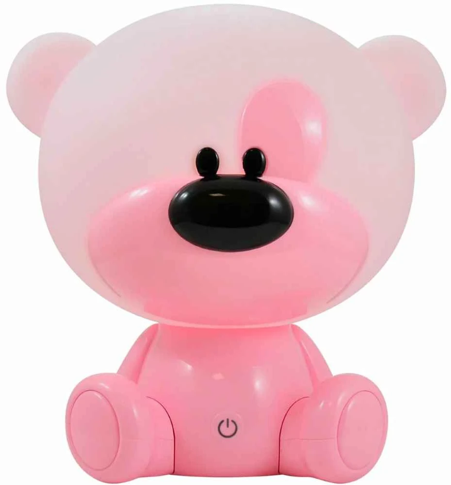 Goldlux Sanico lampka nocna MIŚ BIBI akumulator + przewód USB-C rožinė 327185