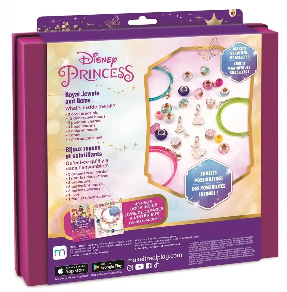 Make It Real GOLDSUN Disney Ultimate Princess papuošalai ir brangakmeniai