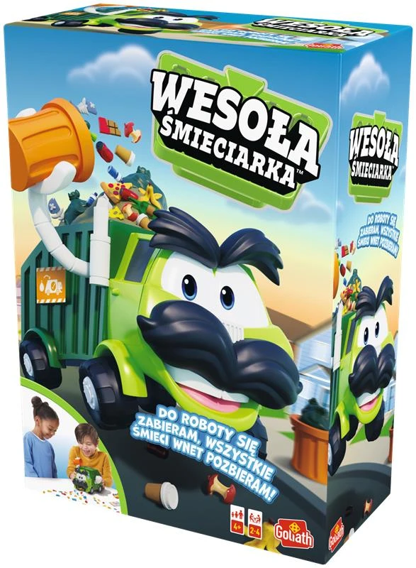 Goliath Games Laimingas šiukšliavežis