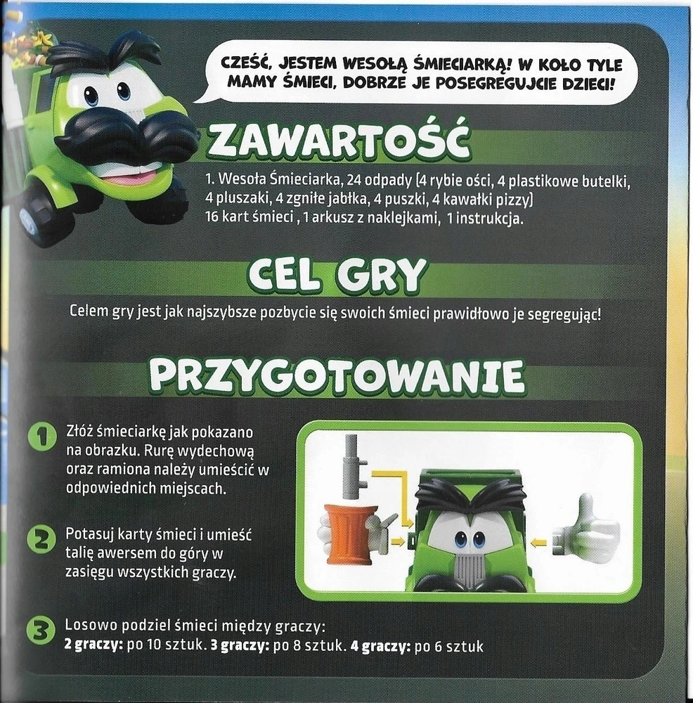 Goliath Games Laimingas šiukšliavežis