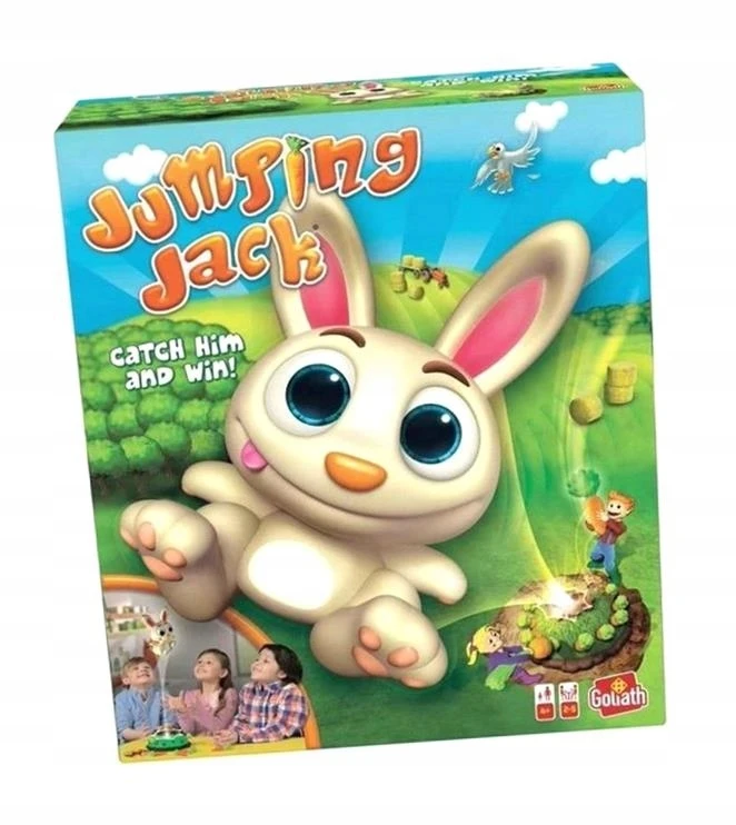Goliath Games Goliath Stalo žaidimas su triušiu ir morkomis vaikams nuo 4 metų