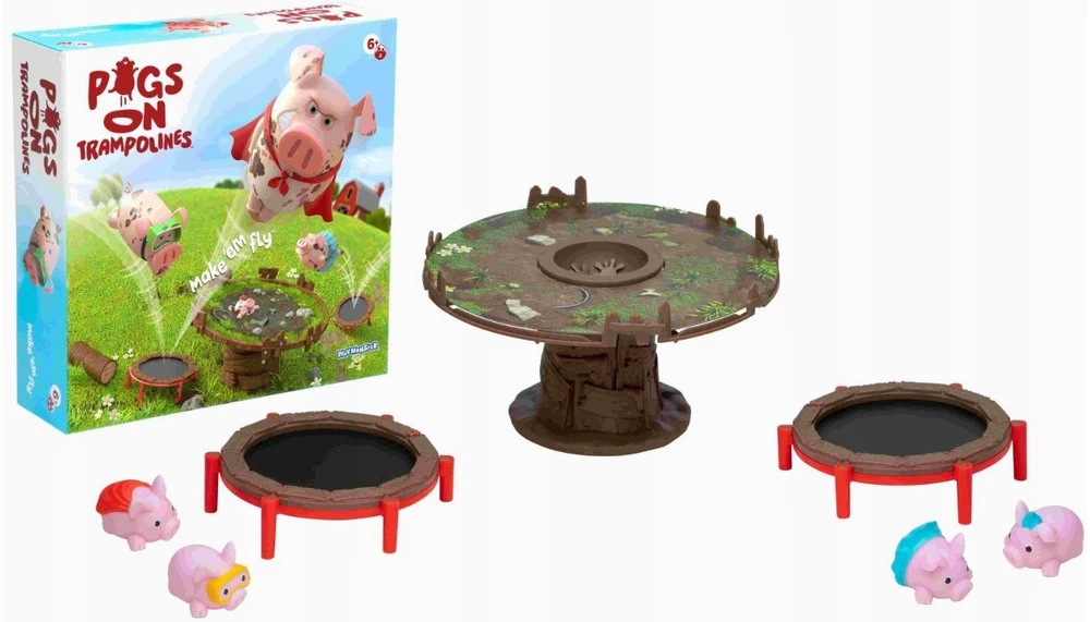 Goliath Games Kiaulės ant batuto PL