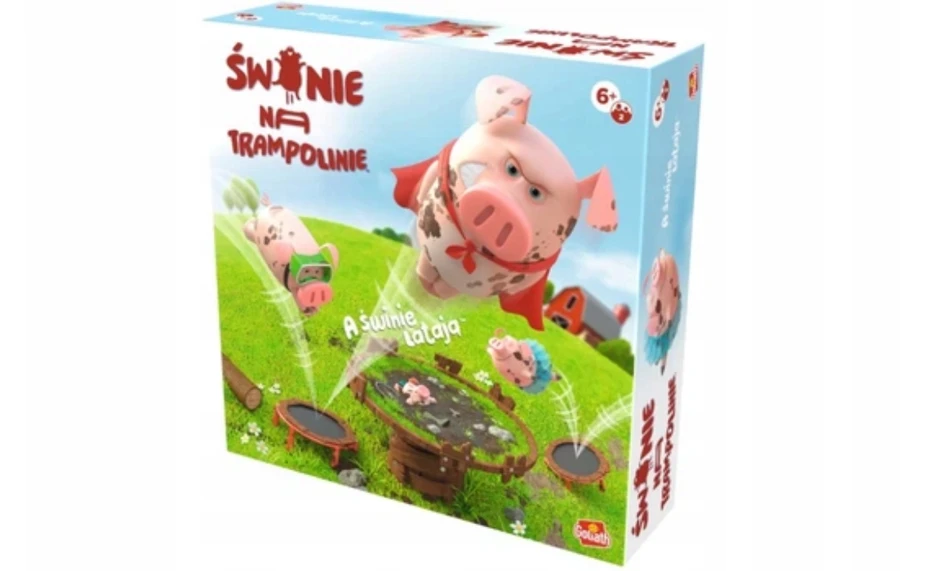 Goliath Games Kiaulės ant batuto PL