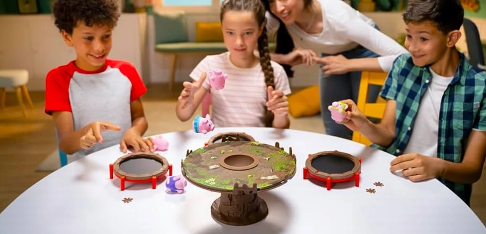 Goliath Games Kiaulės ant batuto PL