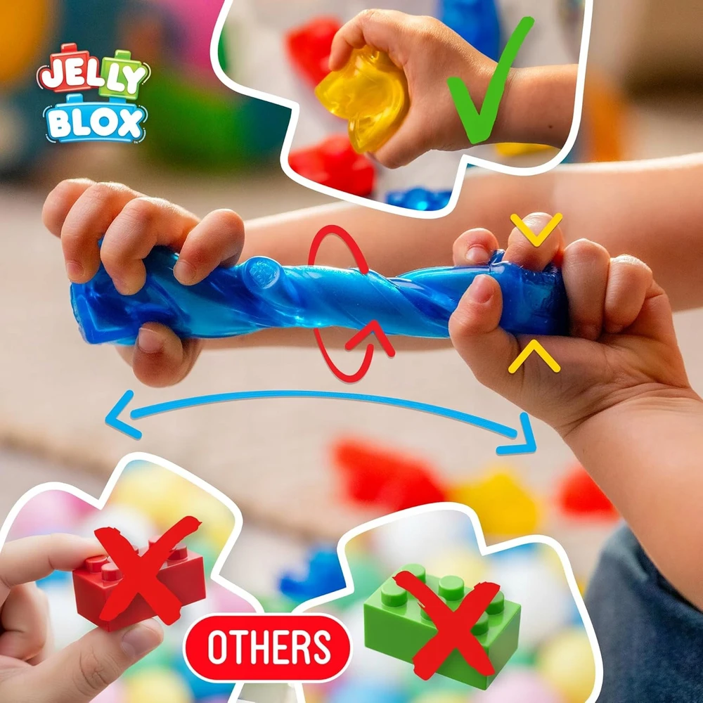 Goliath Kaladėlės Jelly Blox Newbie rinkinys vaikams