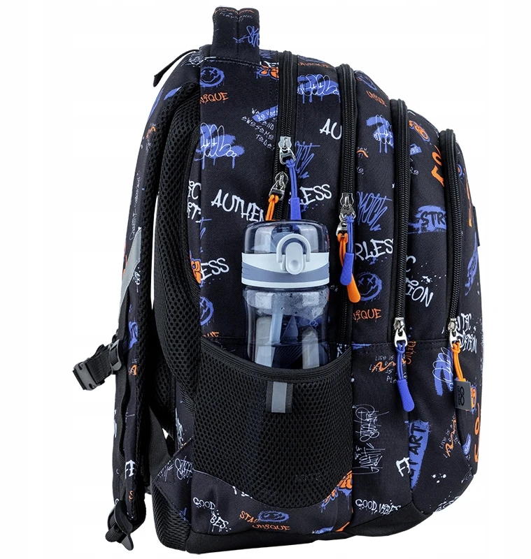 Gopack mokyklinė kuprinė berniukams, daugiafunkcinė, 16.5l
