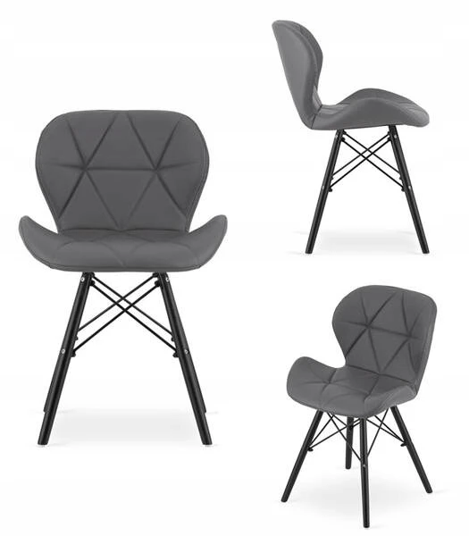 Gordon BIRO KĖDĖ Skandinaviška KĖDĖ MODERNĖ ELEGANTIŠKA MINKŠTAS AKOMINIS EKOSK